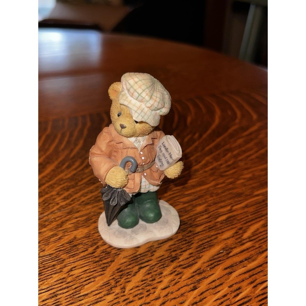 Vintage Cherished Teddies William You're‎ A Jolly Ol' Chap Figurine 1996 Enesco